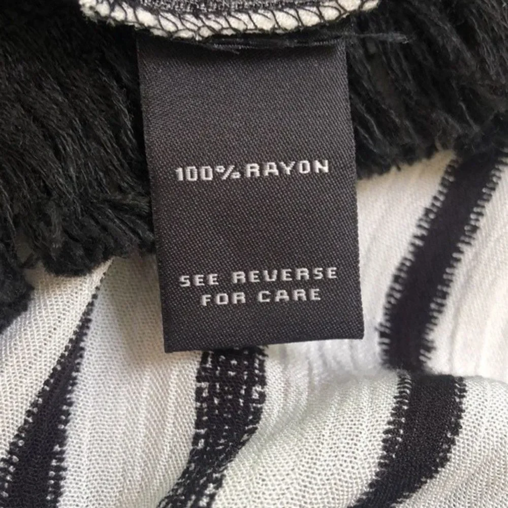 MSK women black/white dress size M, NWT - Picture 9 of 11